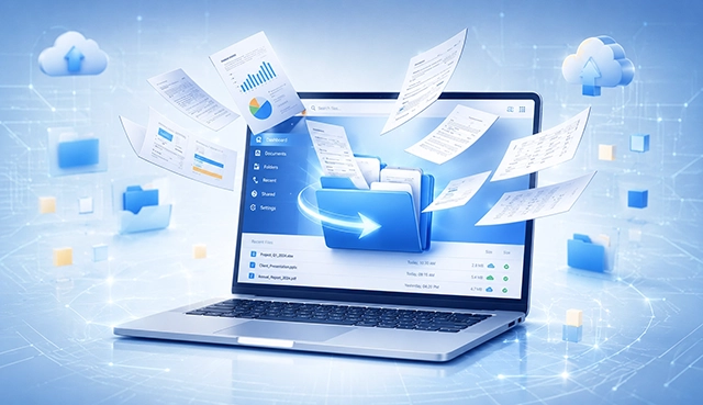 Digital document filing system for government and large enterprises with secure archival