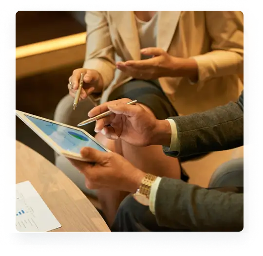 Committee agenda creation interface with topics, timelines, and action items